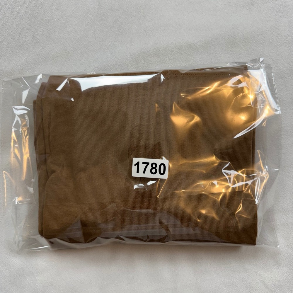 Madewell Knit Easy Camp Shirt Mens XL Walnut Brown Organic Cotton ND903 NWT - Picture 8 of 8